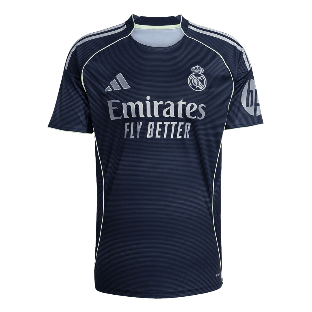 TCHOUAMENI #14 Real Madrid Extérieur Maillot 2025/26 Bleu marine
