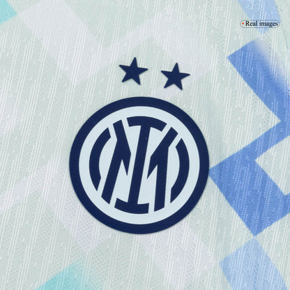 DUMFRIES #2 Inter Milan Extérieur Maillot 2025/26 Bleu Authentique