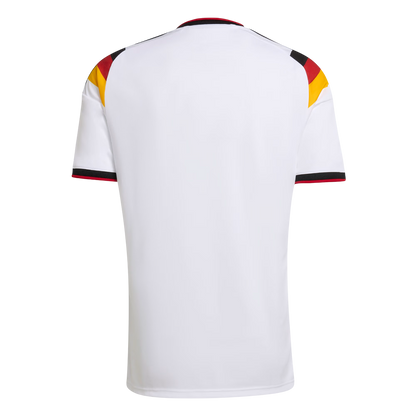 Allemagne Domicile Maillot Coupe du Monde 2026 Blanc Grande Taille