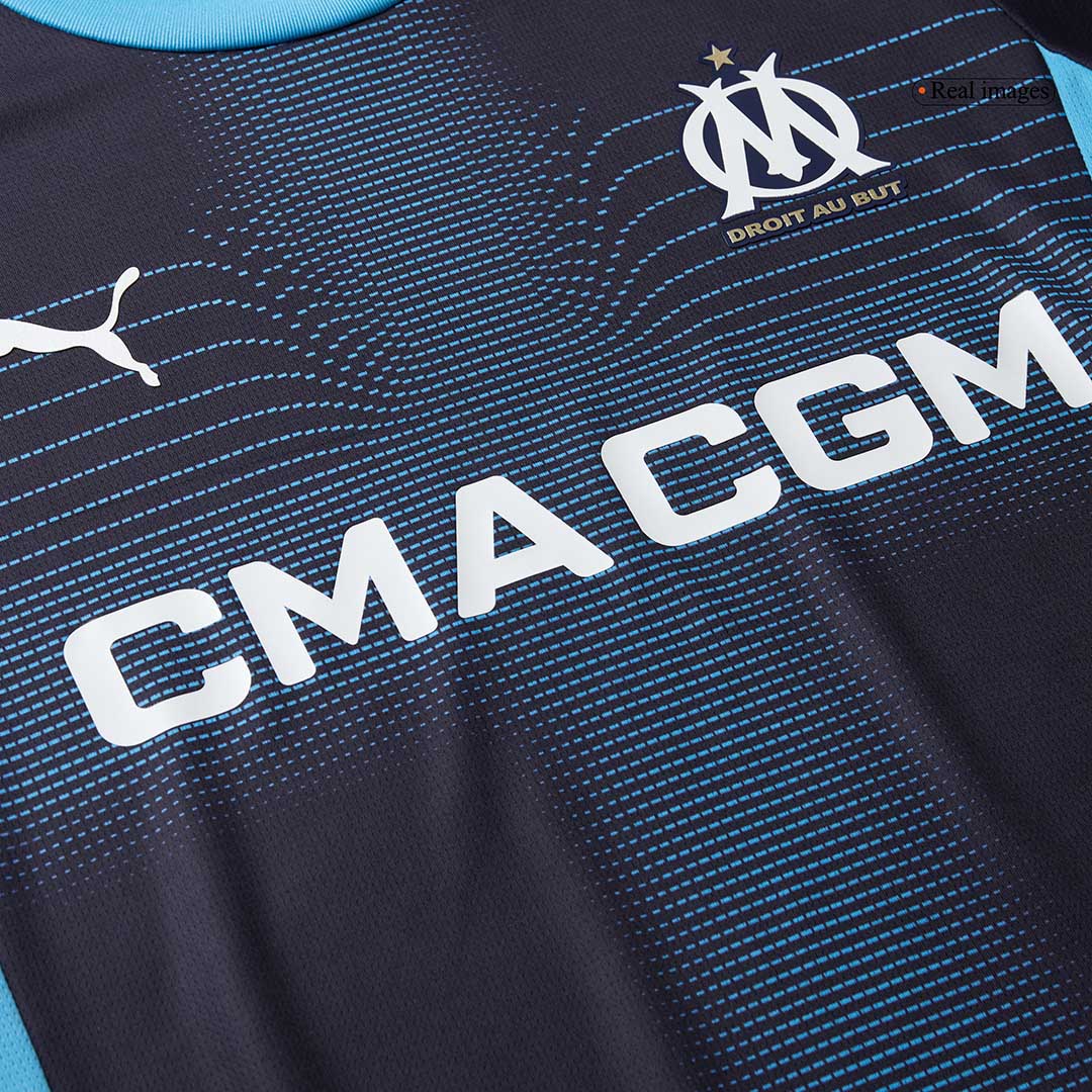 RABIOT #25 Olympique de Marseille Extérieur Maillot 2025/26 Bleu marine