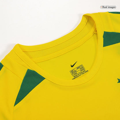 Retro Brésil Domicile Maillot 2002/03