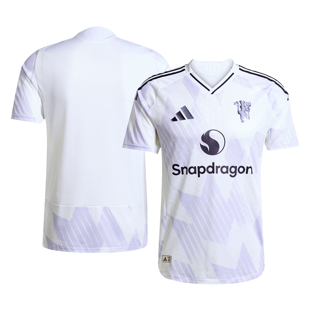 Manchester United Extérieur Maillot 2025/26 Authentique