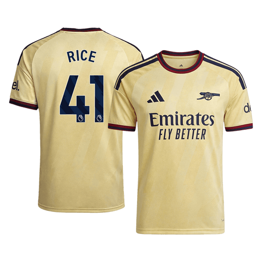 RICE #41 Arsenal Third Maillot 2026/27 Jaune Joueur