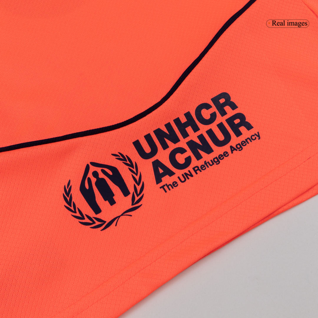 Barcelone Third Maillot Kit 2025/26 Junior Orange