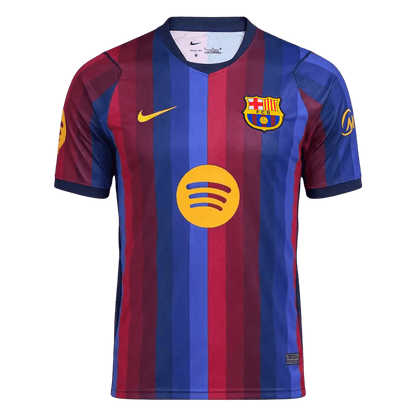RAPHINHA #11 Barcelone Domicile Maillot 2026/27 Rouge&Bleu Joueur - UCL