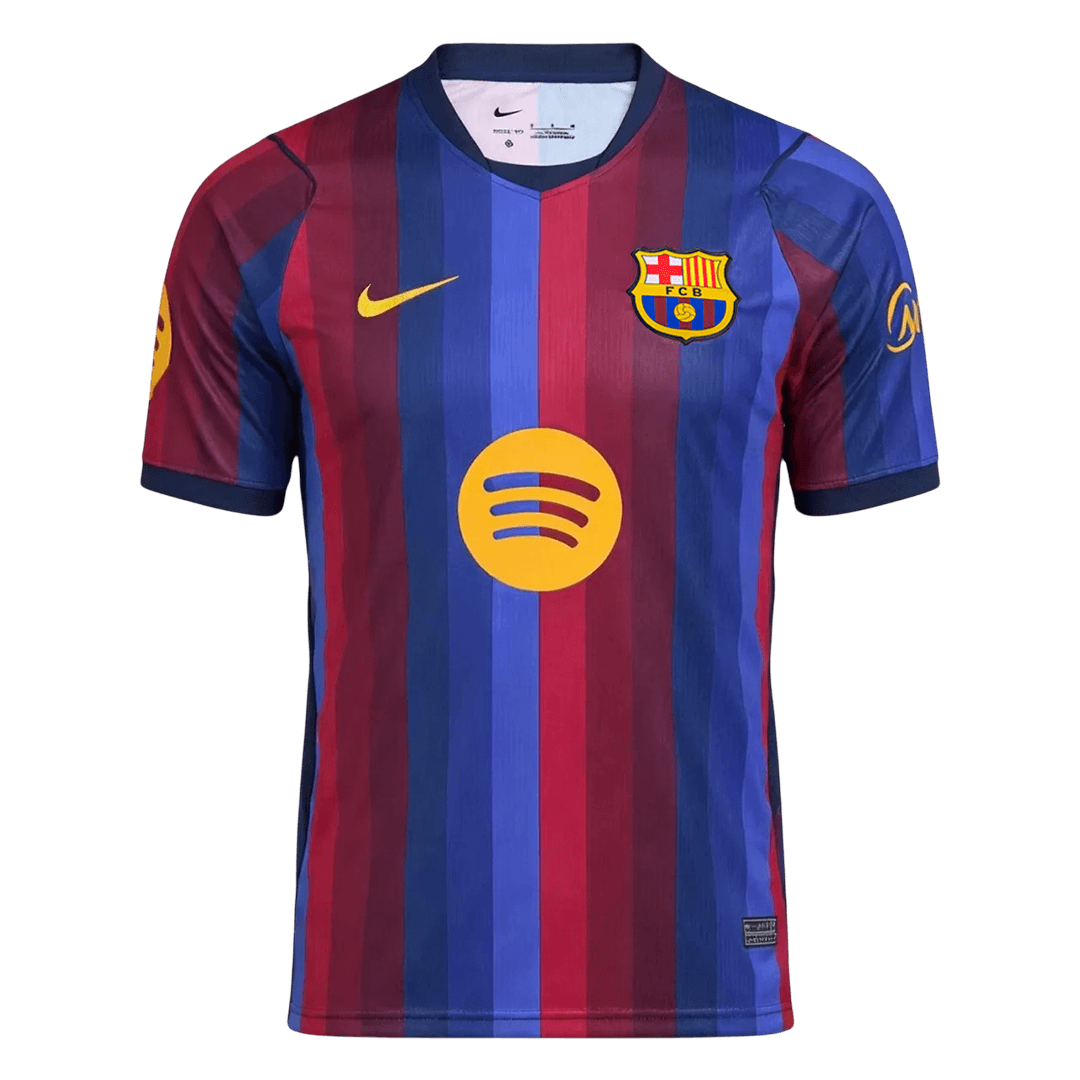 LAMINE YAMAL #10 Barcelone Domicile Maillot 2026/27 Rouge&Bleu Joueur