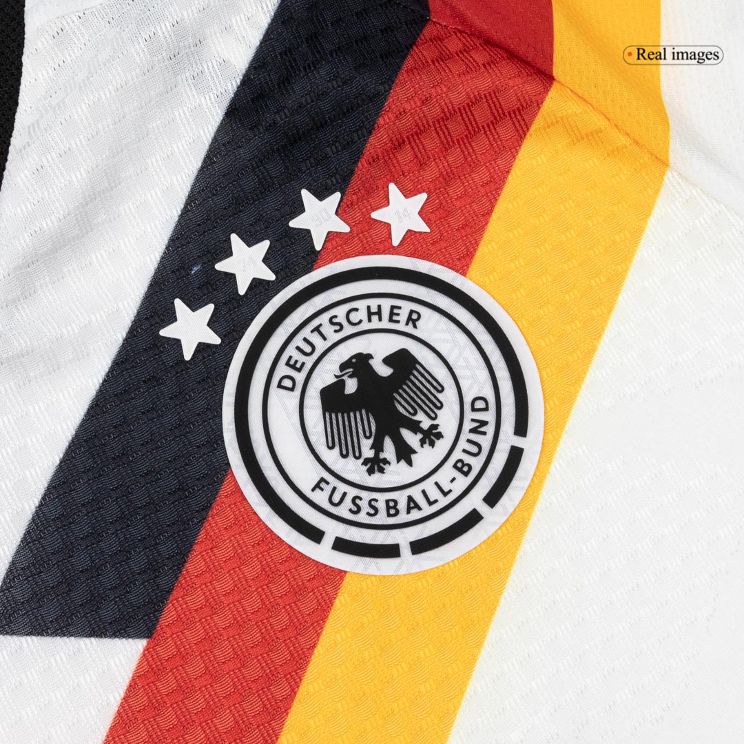 KIMMICH #6 Allemagne Domicile Maillot Coupe du Monde 2026 Blanc Joueur