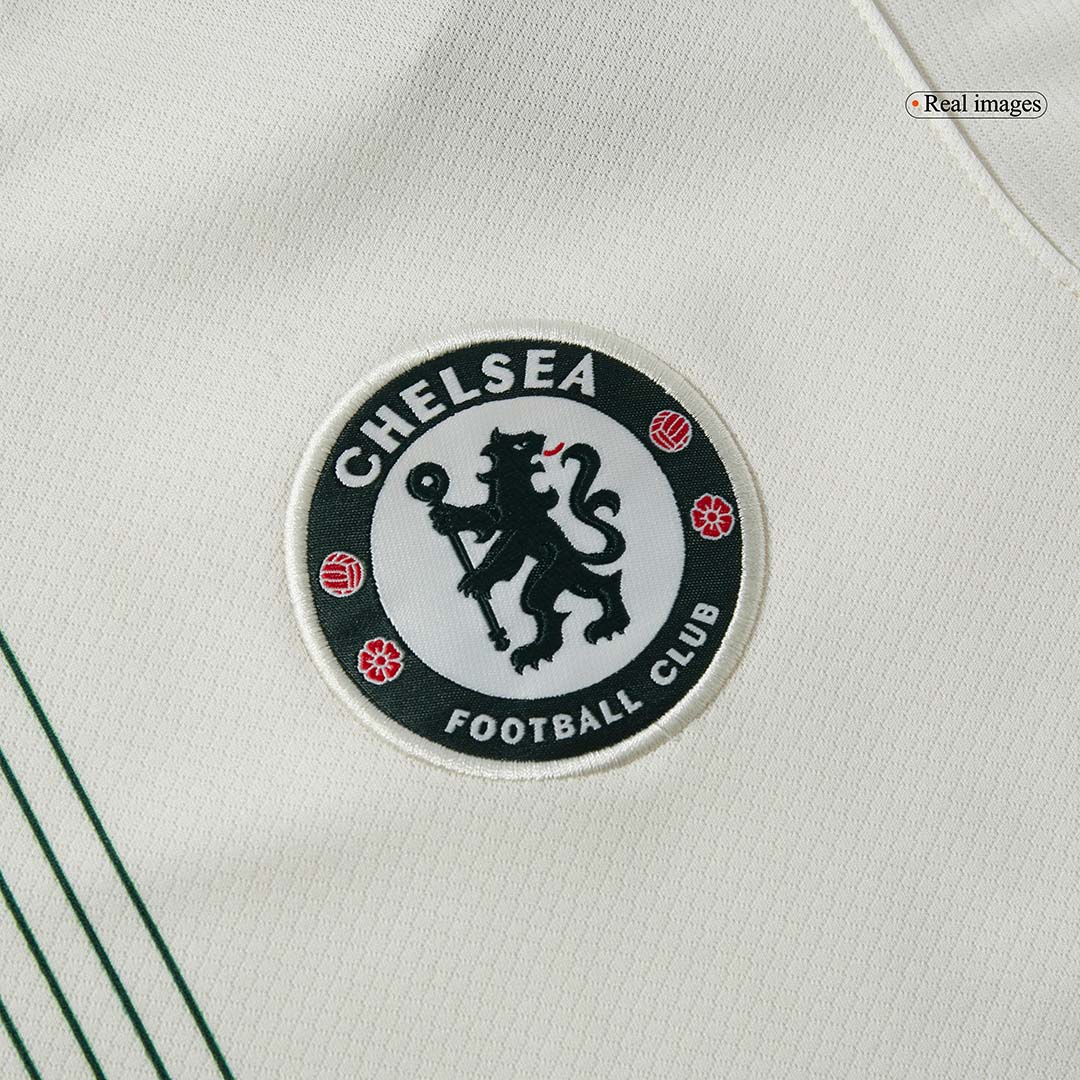 Chelsea Extérieur Maillot Kit 2025/26 Blanc
