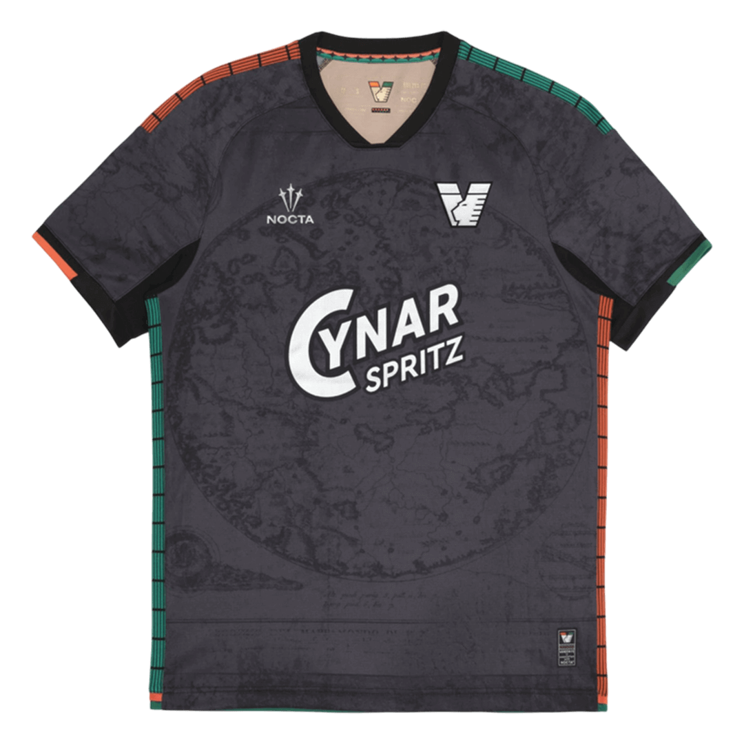 Venezia FC Domicile Maillot 2025/26 Noir Grande Taille