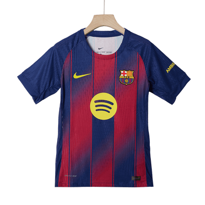 ROONY #19 Barcelone Domicile Maillot 2025/26 Rouge et Bleu Joueur