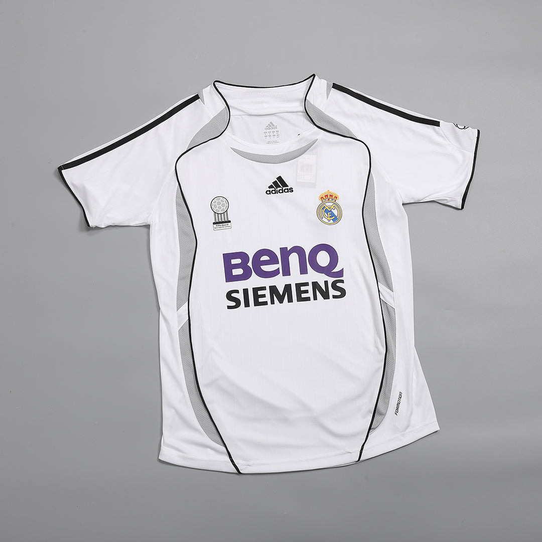 BECKHAM #23 Retro Real Madrid Domicile Maillot 2006/07