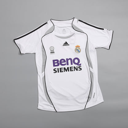 BECKHAM #23 Retro Real Madrid Domicile Maillot 2006/07