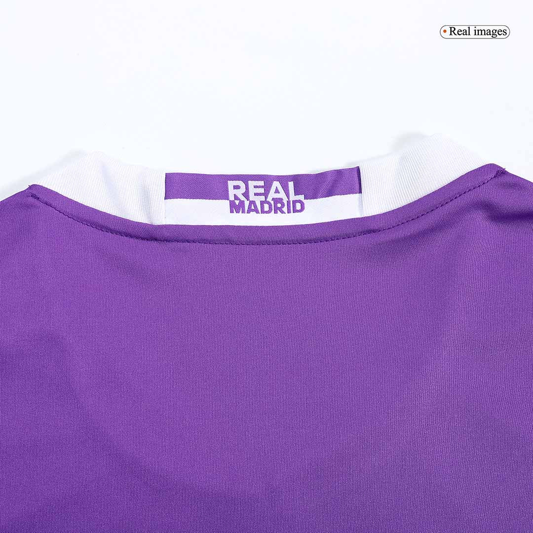 SERGIO RAMOS #4 Retro Real Madrid Extérieur Maillot Manches Longues 2016/17