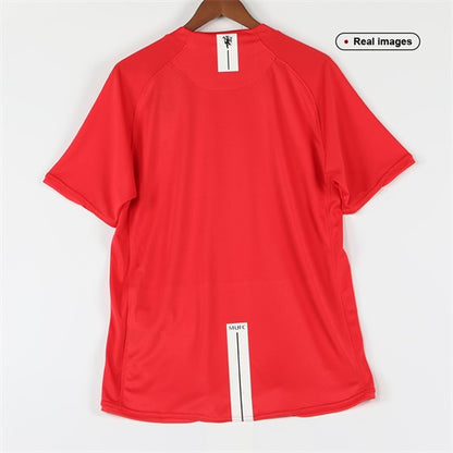 Retro Manchester United Domicile Maillot 2007/08