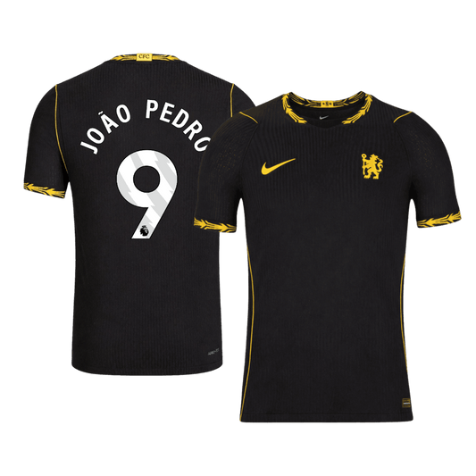 JOÃO PEDRO #9 Chelsea Extérieur Maillot 2026/27 Balck Joueur