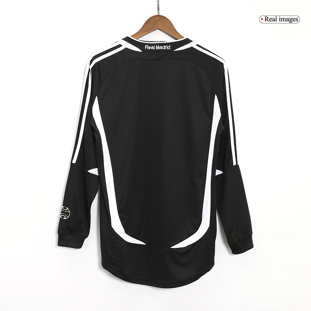 Retro Real Madrid Extérieur Maillot Manches Longues 2006/07