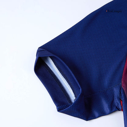 Barcelone Domicile Maillot Kit 2025/26 Enfant Rouge et Bleu