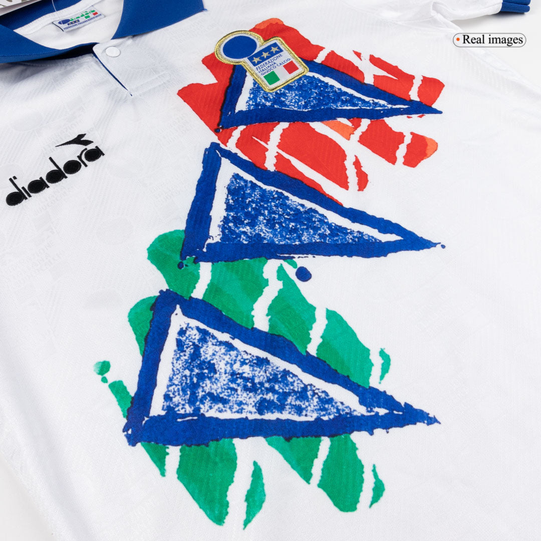 Retro Italie Pre-Match Maillot 1994 Blanc