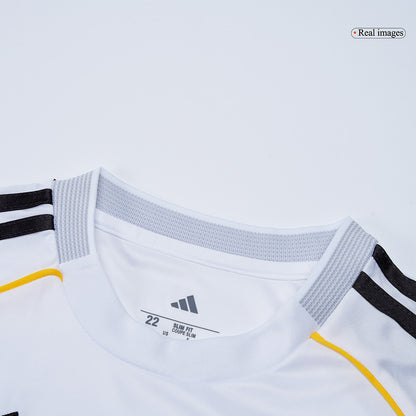 Real Madrid Domicile Maillot Kit 2025/26 Enfant Blanc