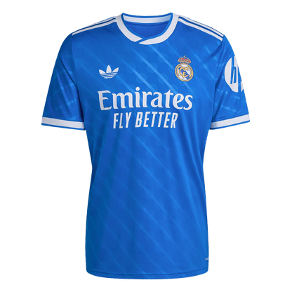 BELLINGHAM #5 Real Madrid Third Maillot 2025/26 Bleu