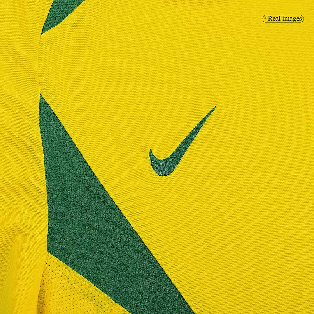 Retro Brésil Domicile Maillot 2002/03