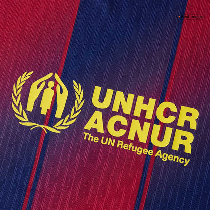 LAMINE YAMAL #10 Barcelone Domicile Maillot 2025/26 Rouge et Bleu Authentique