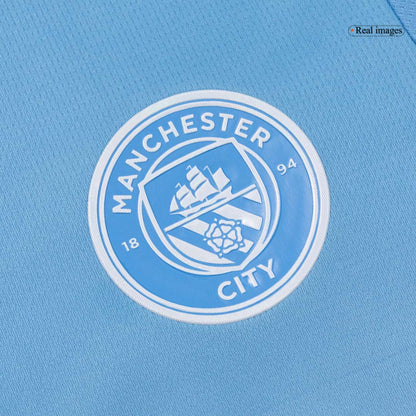 DOKU #11 Manchester City Domicile Maillot 2026/27 Bleu - UCL