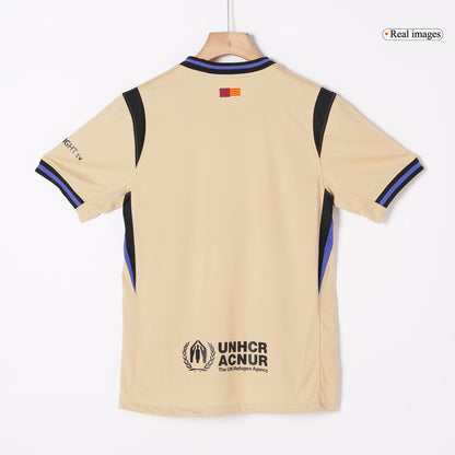 KOUNDE #23 Barcelone Extérieur Maillot 2025/26 Jaune - UCL