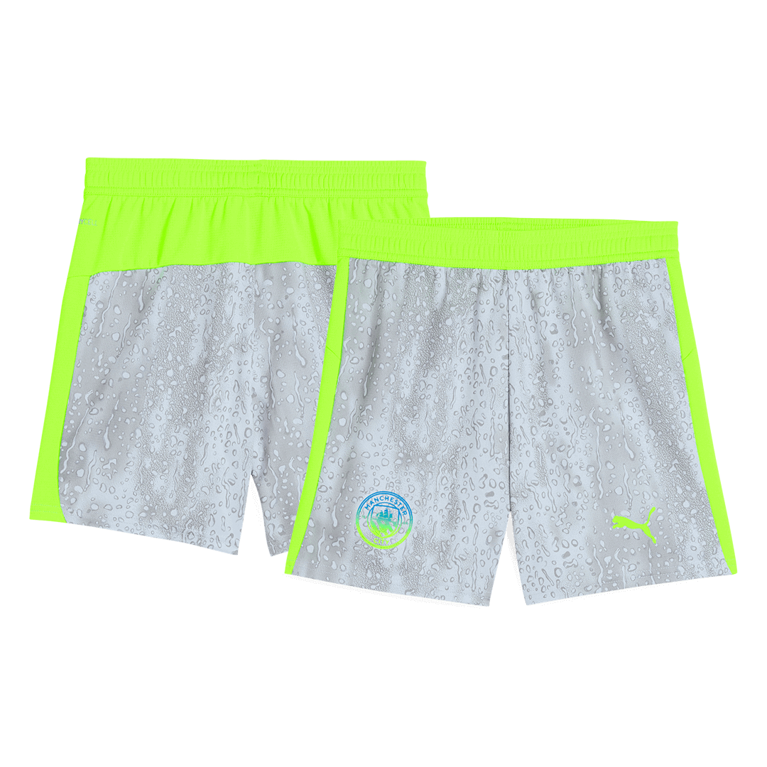 Manchester City Third Short 2025/26 Gris