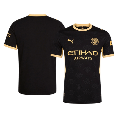 CHERKI #10 Manchester City Extérieur Maillot 2026/27 Noir Joueur
