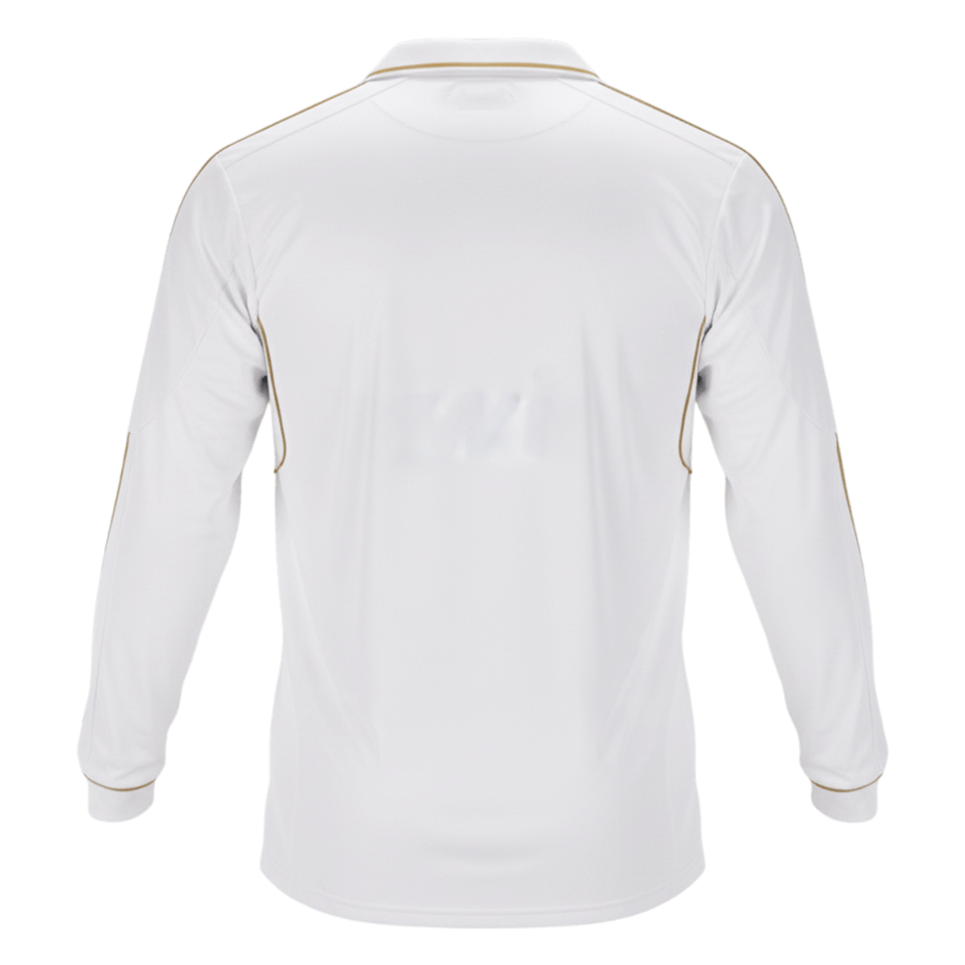 Retro Real Madrid Domicile Maillot Manches Longues 2011/12 Blanc