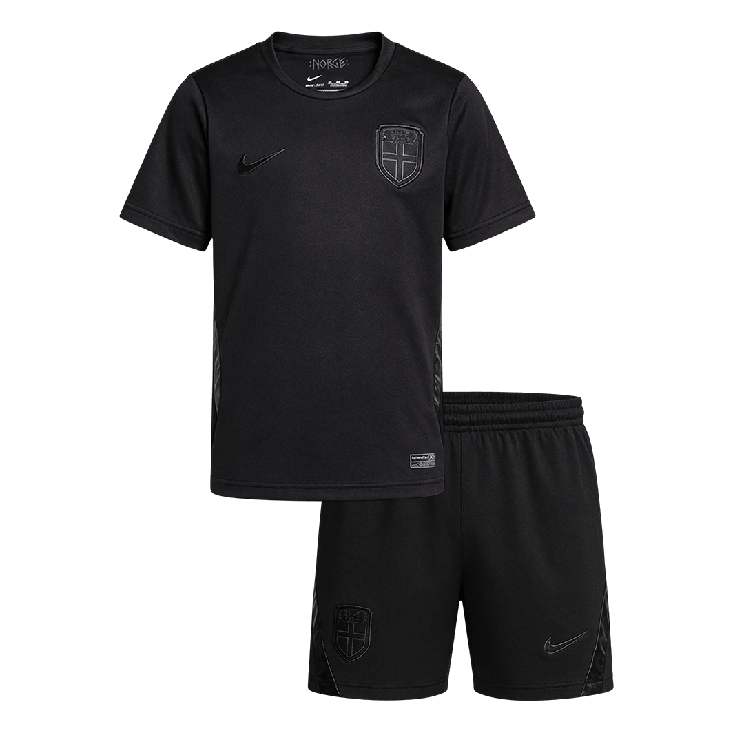 Norvège Extérieur Maillot Kit - Coupe du Monde 2026 Noir