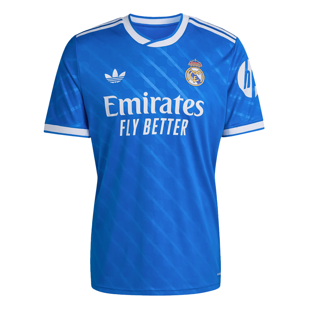 TCHOUAMENI #14 Real Madrid Third Maillot 2025/26 Bleu